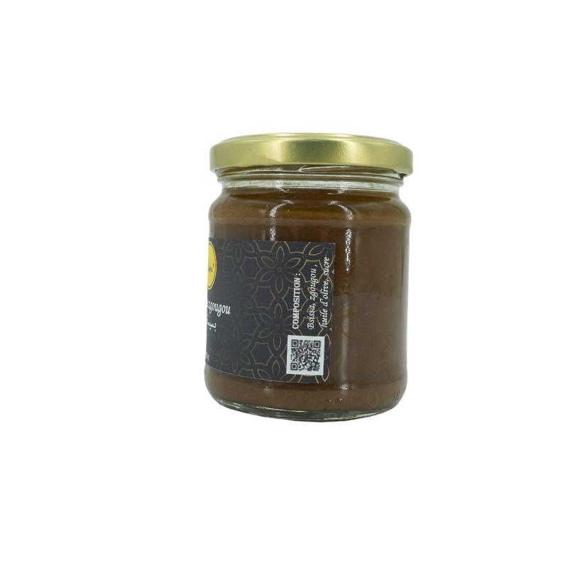 Bsissa zgougou mélanger à l'huile d'olive, pâte à tartiner 200 g