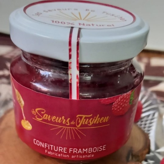 Honey raspberry jam