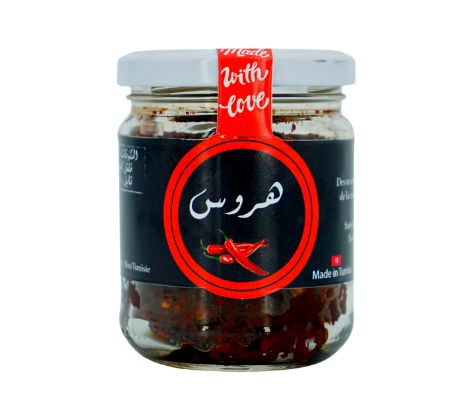 Hrous, artisanal dried peppers