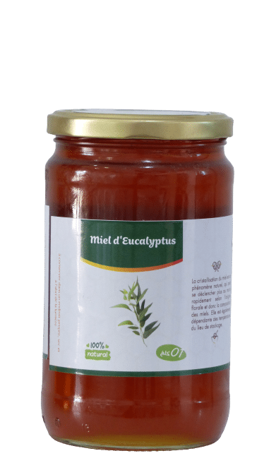 Organic Eucalyptus Honey 1Kg