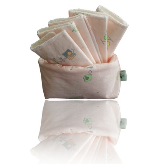 Cloth baby wipes