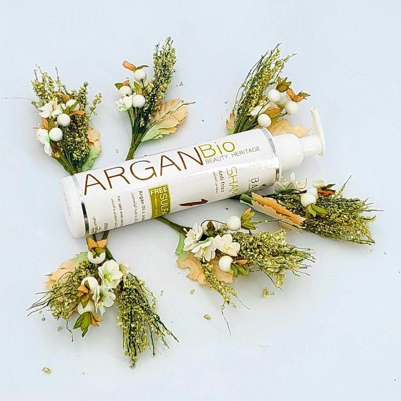 Argan oil and jasmine shampoo