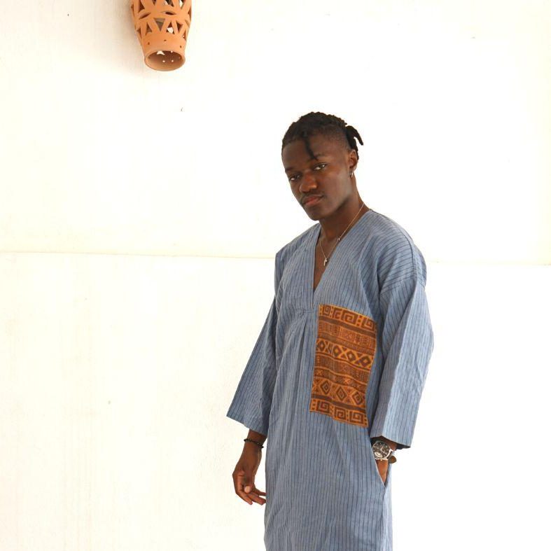 Jebba Berber Blue - Men's Tunic