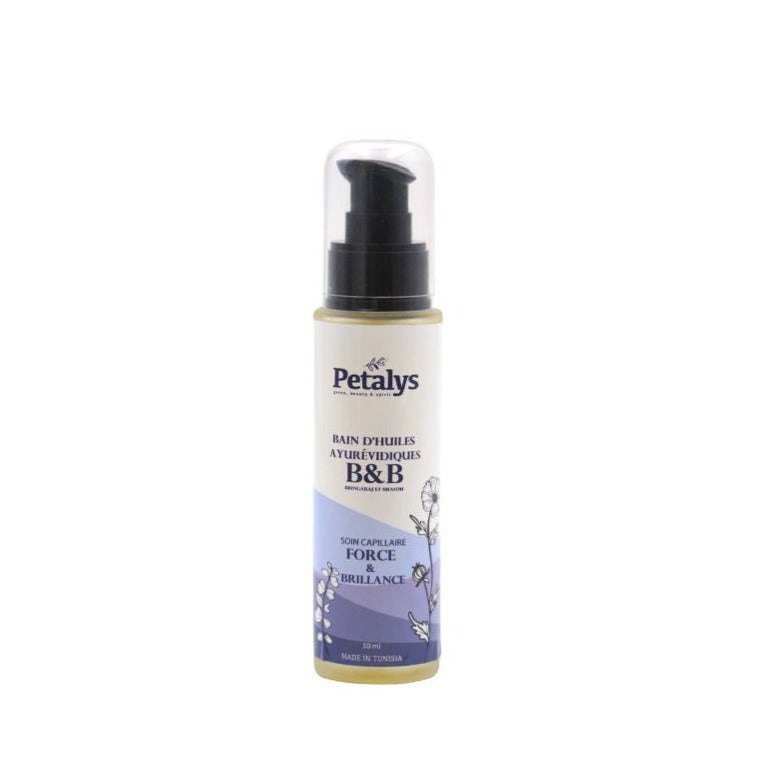 Bain D'huiles indiennes Brahimi et Bringaraj - artisanat Tunisien fait main | ILEYCOM
