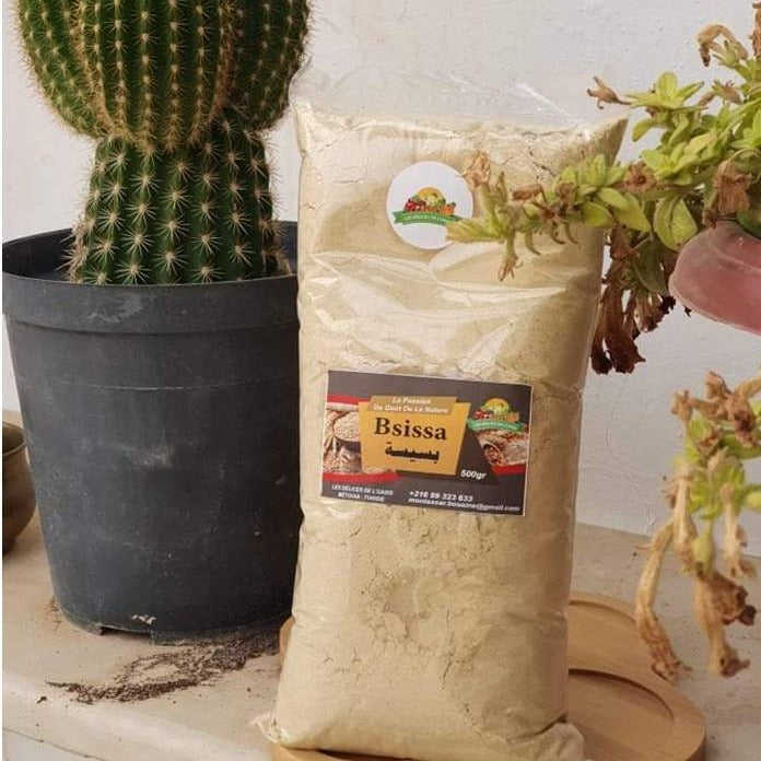 Bsissa de blé 500g - artisanat Tunisien fait main | ILEYCOM