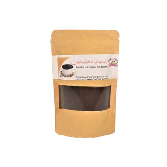 Café de noyaux de dattes moulus 100g - artisanat Tunisien fait main | ILEYCOM