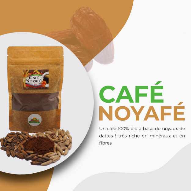 Café des noyaux de dattes alternative au café 250g - artisanat Tunisien fait main | ILEYCOM
