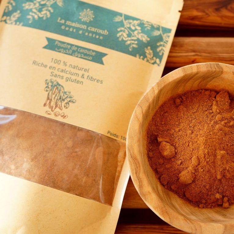 Caroube En Poudre - artisanat Tunisien fait main | ILEYCOM