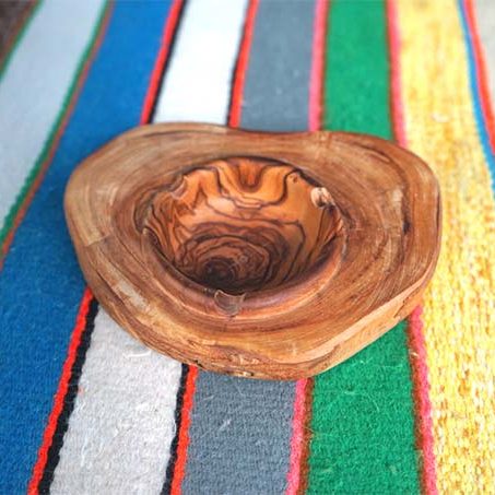 Cendrier En Bois D'olivier - artisanat Tunisien fait main | ILEYCOM