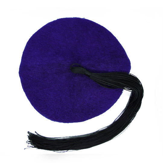 Chéchia Tunisienne Bleue Avec Pompon En Laine - artisanat Tunisien fait main | ILEYCOM