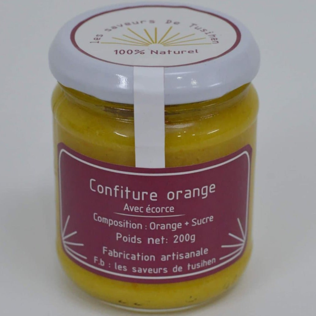 Confiture d'orange avec écorce 200g - artisanat Tunisien fait main | ILEYCOM