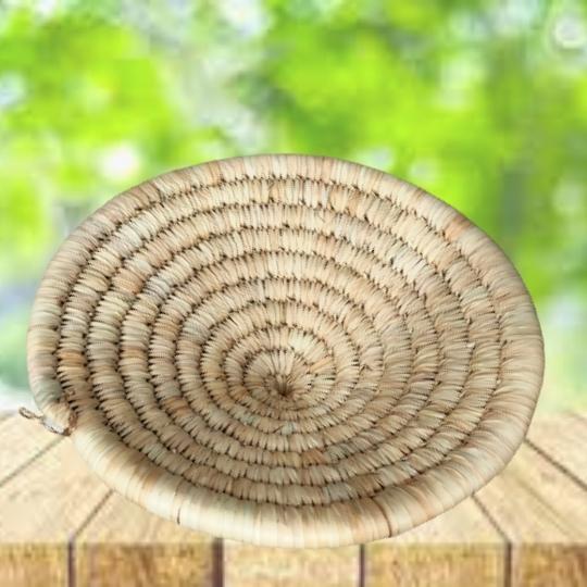 Couvercle en palmier - artisanat Tunisien fait main | ILEYCOM