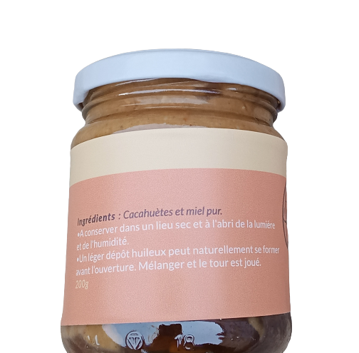 Peanut butter with honey 200g