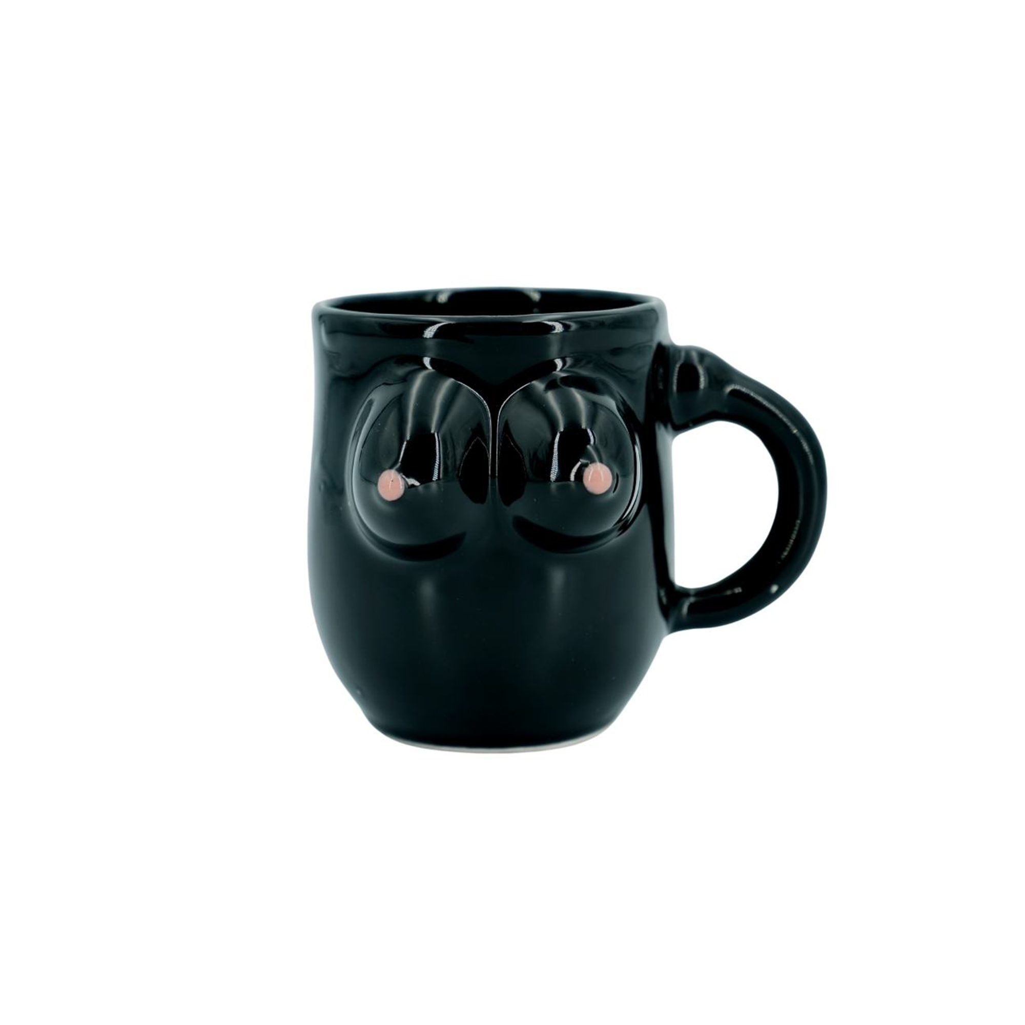 FOUFOUN® Mug Boobs Black