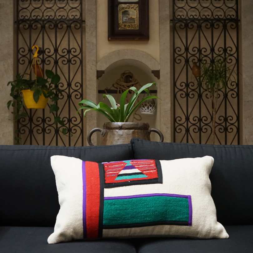 Housse de coussin durable, Housse de coussin motif berbère, Housse de coussin tu - artisanat Tunisien fait main | ILEYCOM