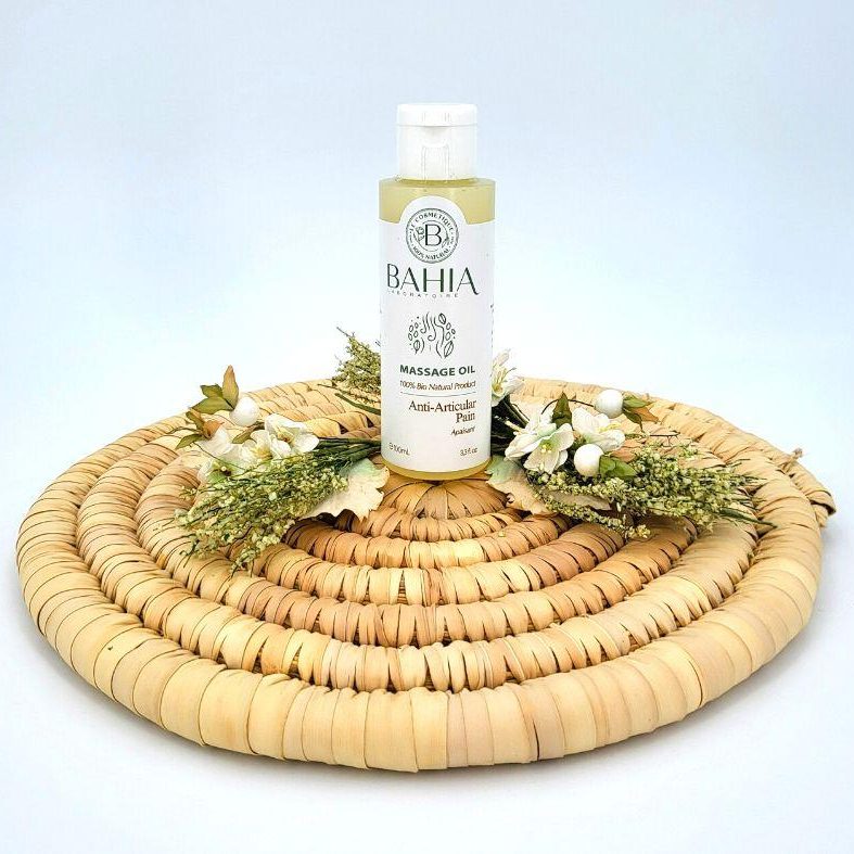 Huile de massage anti-articulaire pain 100ml - artisanat Tunisien fait main | ILEYCOM