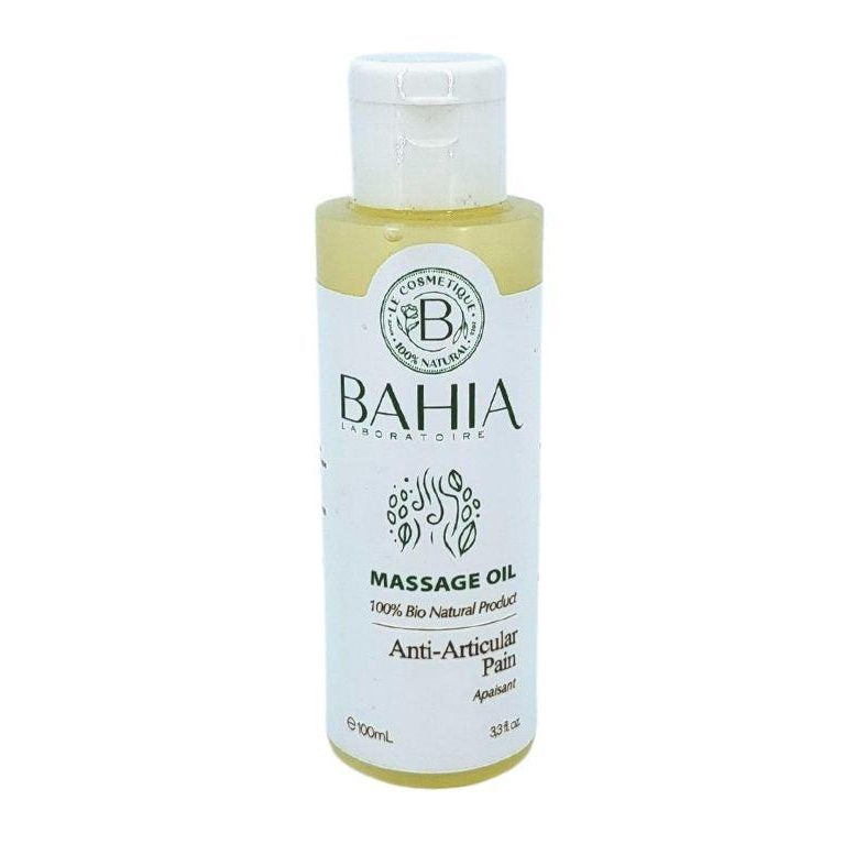 Huile de massage anti-articulaire pain 100ml - artisanat Tunisien fait main | ILEYCOM