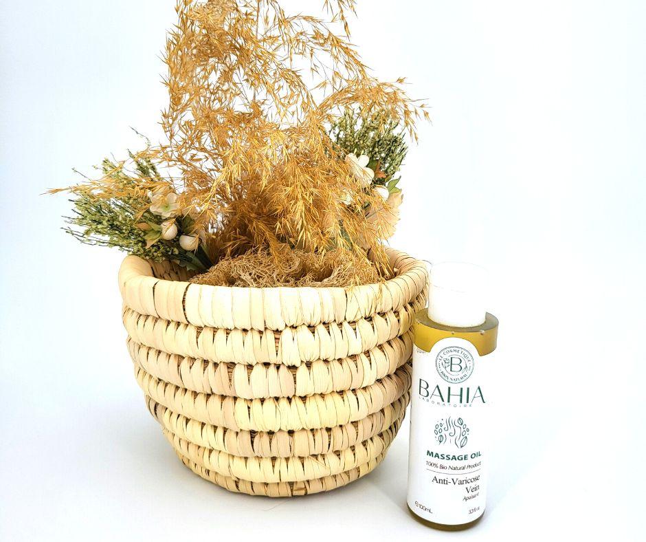 Huile de massage anti-Varicose Vein 100ml - artisanat Tunisien fait main | ILEYCOM