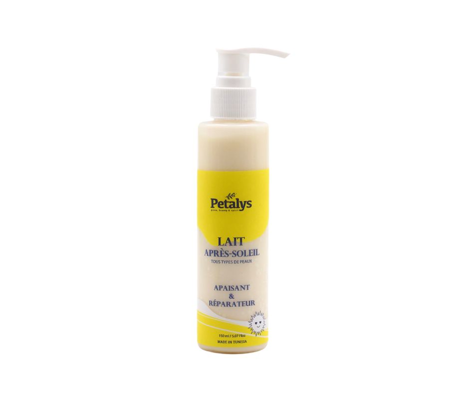 Lait Apaisante Après soleil - artisanat Tunisien fait main | ILEYCOM