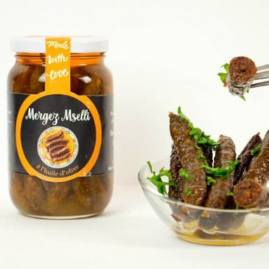 Merguez Mselli, Merguez séchée et salée - artisanat Tunisien fait main | ILEYCOM