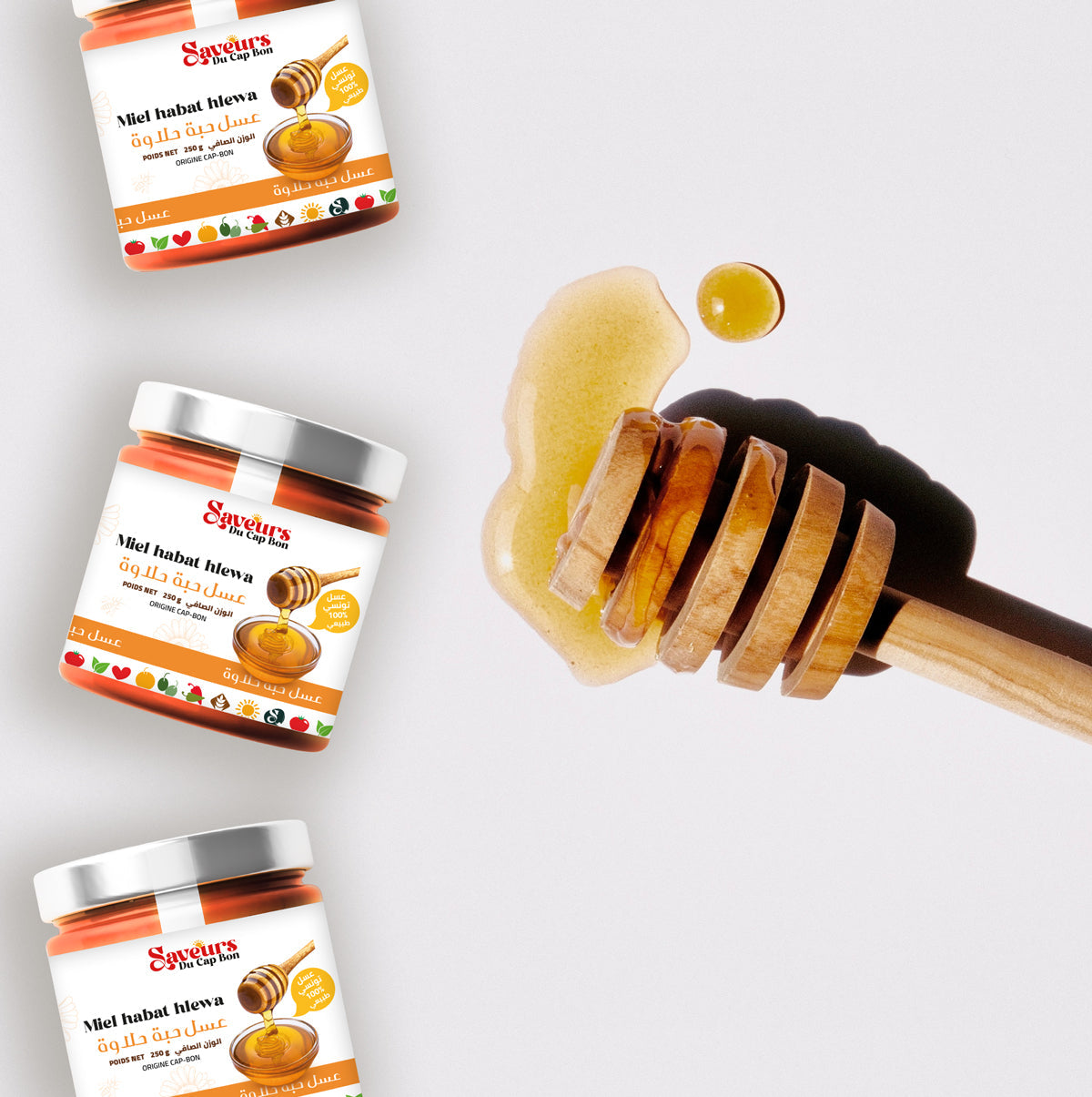Natural Honey Anise Seeds – عسل حبة حلاوة