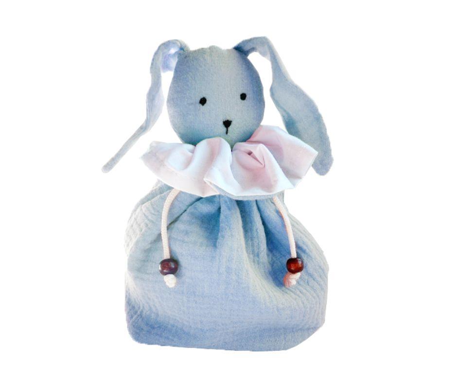 Pack Cadeau De Naissance Doudou Lapin - artisanat Tunisien fait main | ILEYCOM