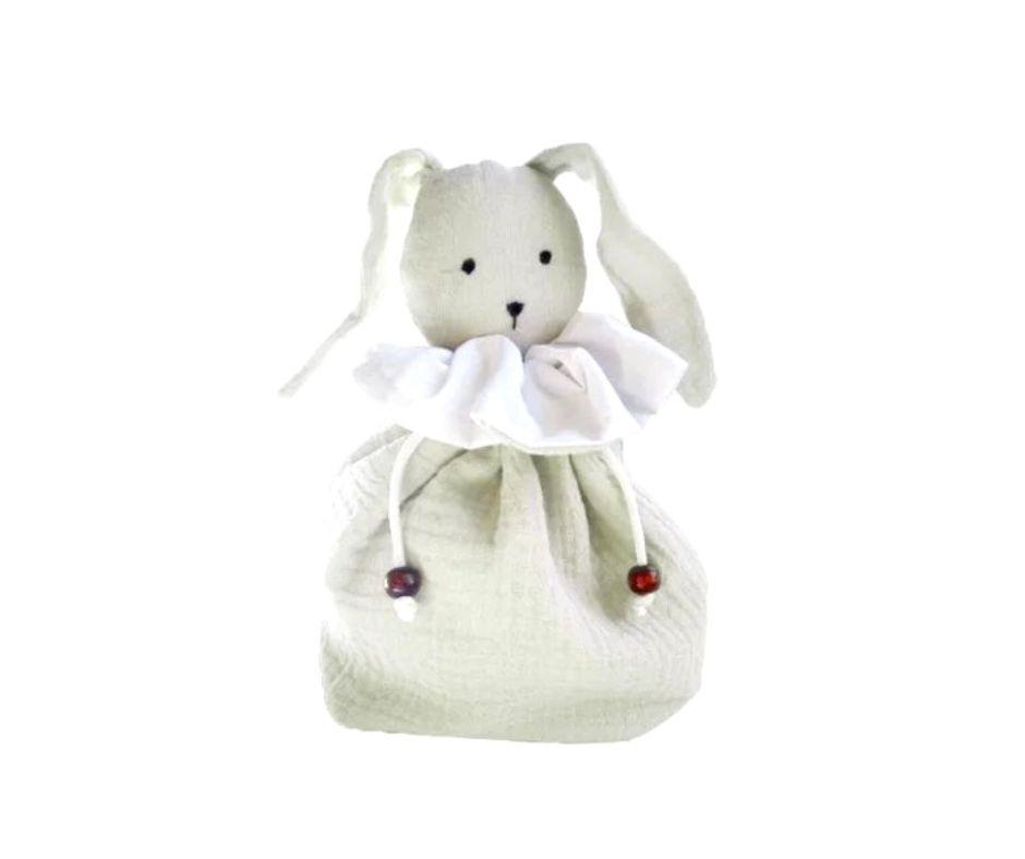 Pack Cadeau De Naissance Doudou Lapin - artisanat Tunisien fait main | ILEYCOM