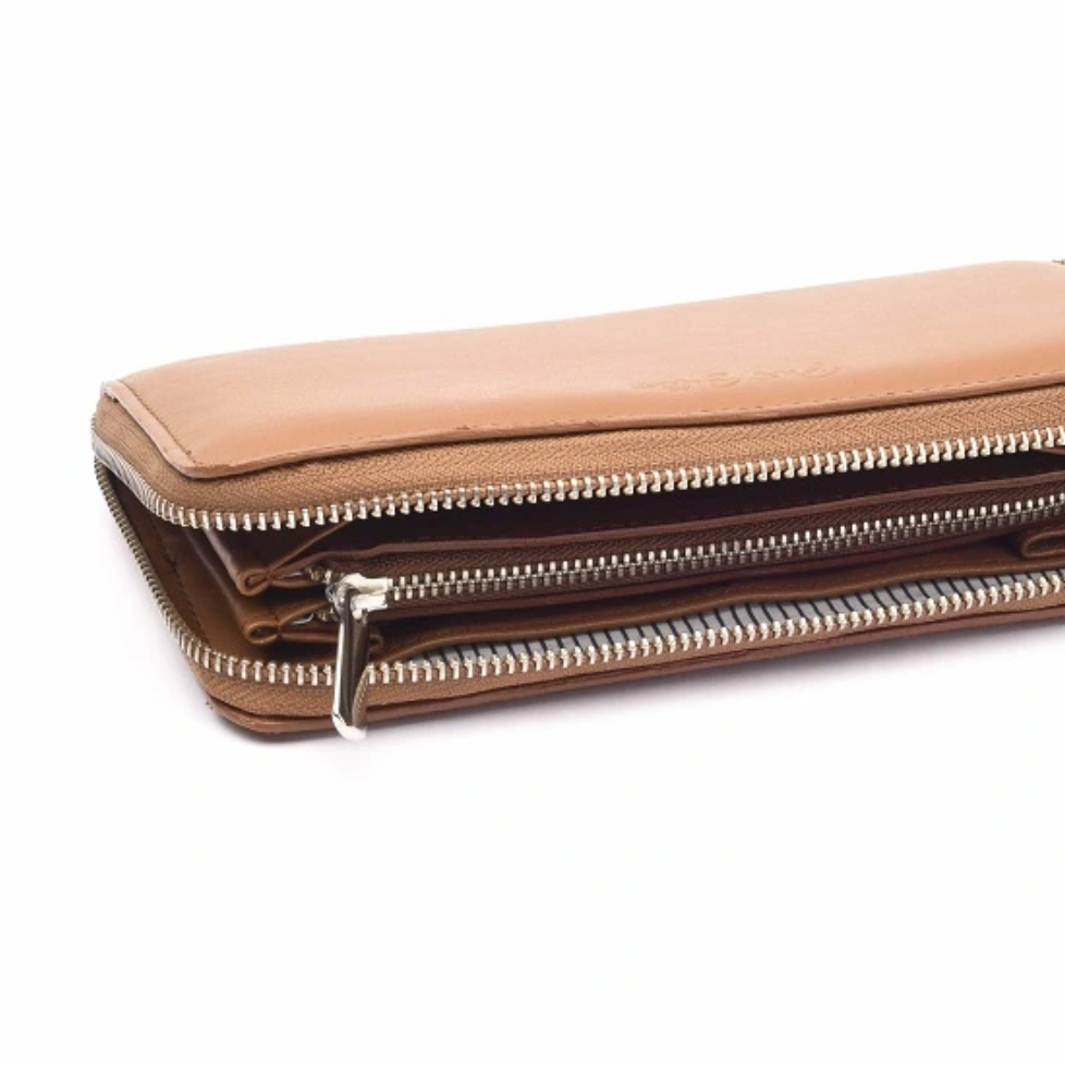 Portefeuille Femme en Cuir Cactus - artisanat Tunisien fait main | ILEYCOM
