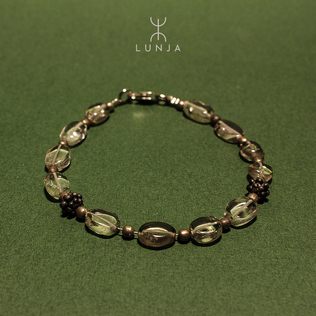 Smoky Quartz Bracelet, stone bracelet for women 