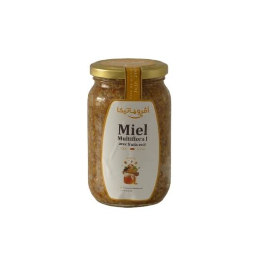 Miel multifloral avec fruits secs 500 Gr