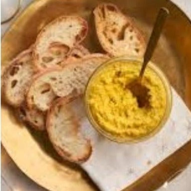 Pâte à tartiner de sésame, curcuma et miel 200g - artisanat Tunisien fait main | ILEYCOM