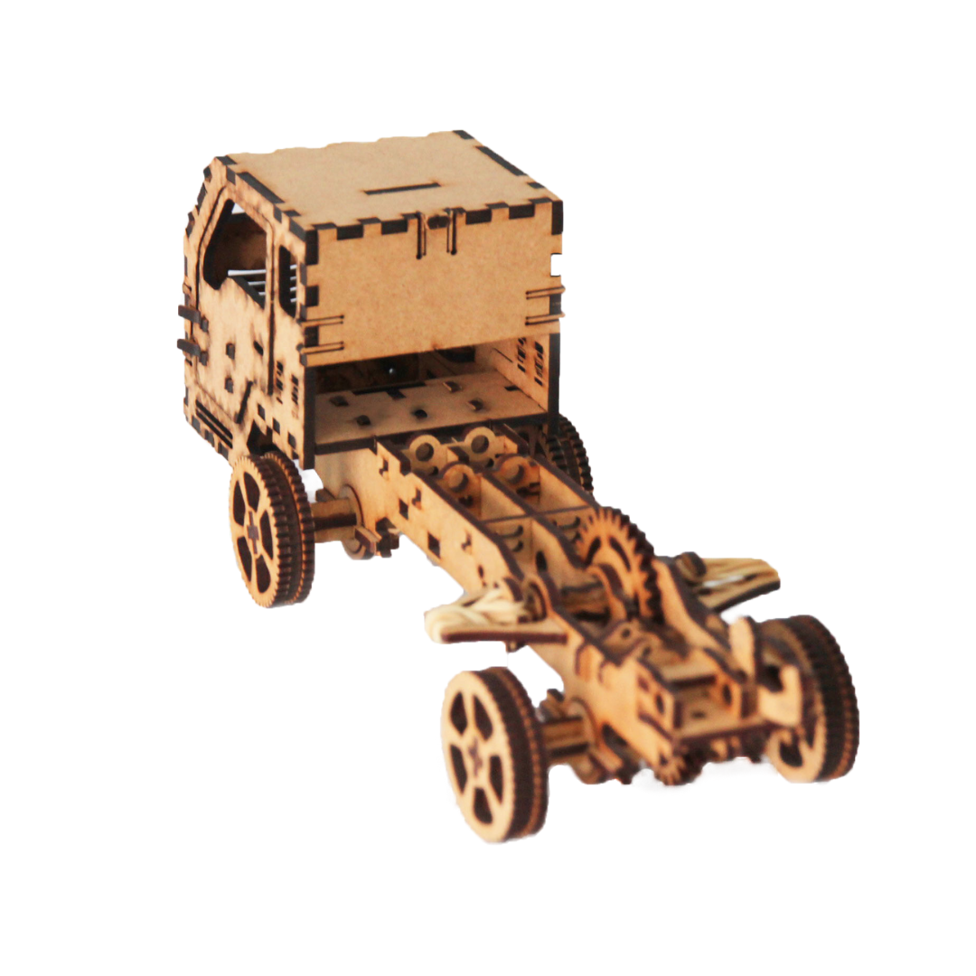 Puzzle 3D Tracker Propulsé - artisanat Tunisien fait main | ILEYCOM