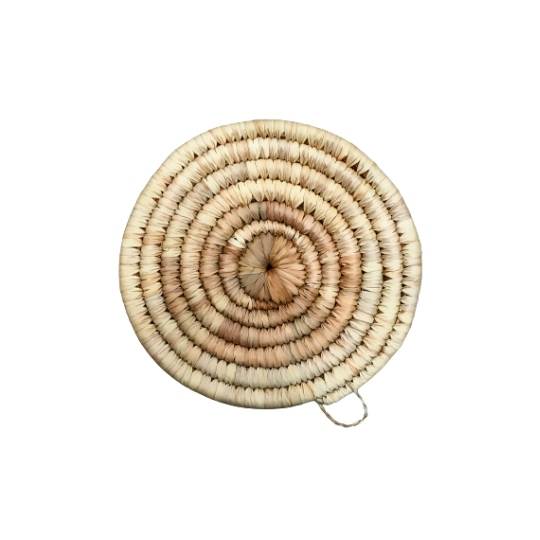 Sous plat en palmier - artisanat Tunisien fait main | ILEYCOM